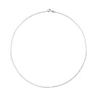 Brass Chain Necklace, silver color plated, fashion jewelry & for woman nickel, lead & cadmium free [