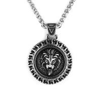 Titanium Steel Jewelry Necklace, polished, fashion jewelry & for man cm [