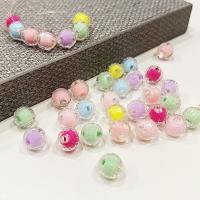 collier en perle acrylique , Rond, DIY & normes différentes pour le choix, plus de couleurs à choisir, Vendu par sac