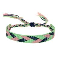 Friendship Bracelets, Polyester and Cotton, handmade, fashion jewelry & Unisex 1.2CM Approx 16-26 cm 