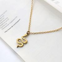 Stainless Steel Jewelry Necklace, 304 Stainless Steel, with 5CM extender chain, plated, fashion jewelry & for woman, gold Approx 39 cm 