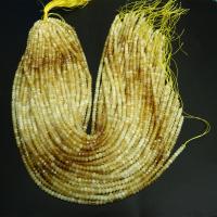протеиновые бусы, Желтый Аобао, DIY длина:Приблизительно 16 дюймовый, продается Strand