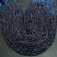 Perles en verre aventuriné bleu, pierre bleue d'or, DIY & normes différentes pour le choix Environ 16 pouce, Vendu par brin