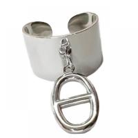 Titanium Steel Finger Ring, fashion jewelry & for woman, original color, nickel, lead & cadmium free, Inner Approx 19mm [