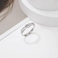 Rhinestone Zinc Alloy Finger Ring, fashion jewelry & for woman & with rhinestone [