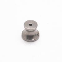 Stainless Steel Ear Nut Component, 304 Stainless Steel, DIY, original color Approx 1mm 