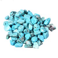 Decoración de semi piedras preciosas, turquesa, diverso tamaño para la opción, azul, Vendido por Bolsa