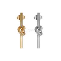 Stainless Steel Stud Earring, 304 Stainless Steel, Galvanic plating, fashion jewelry & for woman 30mm [