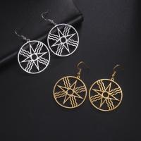 Stainless Steel Drop Earring, 304 Stainless Steel, Vacuum Ion Plating, fashion jewelry & for woman 