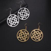 Stainless Steel Drop Earring, 304 Stainless Steel, Vacuum Ion Plating, fashion jewelry & for woman 