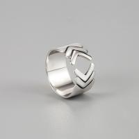 Sterling Silver Finger Ring, 925 Sterling Silver, fashion jewelry & for woman, 16.9mmu00d79mm 