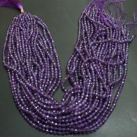 Natürliche Amethyst Perlen, DIY & verschiedene Größen vorhanden, Länge:ca. 16 ZollInch, verkauft von Strang