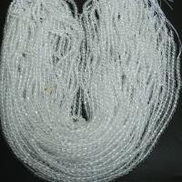 Natürliche klare Quarz Perlen, Klarer Quarz, DIY & verschiedene Größen vorhanden, Länge:ca. 16 ZollInch, verkauft von Strang