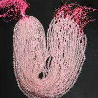 Natürliche Rosenquarz Perlen, DIY & verschiedene Größen vorhanden, Länge:ca. 16 ZollInch, verkauft von Strang