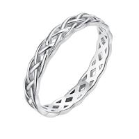 Titanium Steel Finger Ring, Vacuum Ion Plating, Unisex & hollow US Ring 