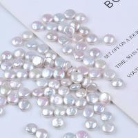 No Hole Cultured Freshwater Pearl Beads, DIY, white, 9-10mm 