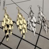Zinc Alloy Drop Earring, plated, fashion jewelry & for woman 50-80mm 