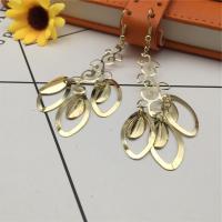 Zinc Alloy Drop Earring, plated, fashion jewelry & for woman & hollow 50-80mm 
