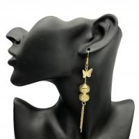 Zinc Alloy Drop Earring, plated, fashion jewelry & folk style & for woman 50-80mm 