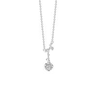 Collar de la joyería de plata esterlina, Plata de ley 925, unisexo & diferentes estilos para la opción, Vendido por UD
