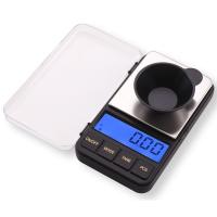 Digital Pocket Scale, Stainless Steel, with Plastic 