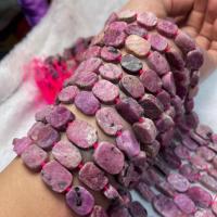 Бусины из одного камня, Природный камень, полированный, DIY, розовый длина:Приблизительно 38-40 см, продается Strand