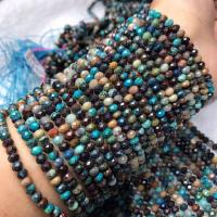 Perles de pierre gemme unique, azurite, poli, DIY Vendu par brin