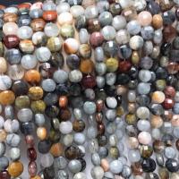 Perles de pierre gemme unique, Oeil d Eagle pierre, poli, DIY Environ 38-40 cm, Vendu par brin