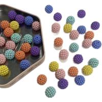 Acryl Schmuck Perlen, ABS Kunststoff, rund, Spritzgießen, DIY, keine, 12mm, ca. 800PCs/Tasche, verkauft von Tasche