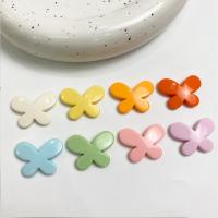 Perle acrylique, papillon, moulage par injection, DIY, plus de couleurs à choisir Environ Vendu par sac