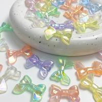 Perles acryliques plaquée, Acrylique, Noeud papillon, DIY & lumineux, plus de couleurs à choisir Environ Vendu par sac