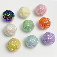Perles acryliques plaquée, Acrylique, DIY & normes différentes pour le choix, plus de couleurs à choisir, Environ Vendu par sac