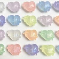 Perle acrylique, coeur, DIY & lumineux, plus de couleurs à choisir Environ Vendu par sac[