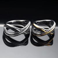 Titanium Steel Finger Ring, plated, fashion jewelry & Unisex 10mm [