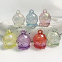 Perles acryliques plaquée, Acrylique, Poulpe, DIY, plus de couleurs à choisir Environ Vendu par sac