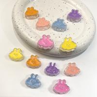 Enamel Acrylic Beads, Rabbit, DIY Approx [