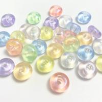 Perles Miracle acryliques, Acrylique, abaque, DIY, plus de couleurs à choisir, 14mm, Environ Vendu par sac