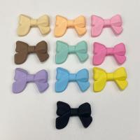 Frosted Acrylic Beads, Bowknot, DIY & rubberized Approx 