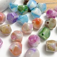 Perles acryliques plaquée, Acrylique, DIY, plus de couleurs à choisir, 20mm, Environ Vendu par sac