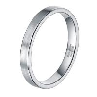Hombres de acero de tungsteno anillo en granel, Joyería & unisexo & diverso tamaño para la opción, más colores para la opción, 3mm, Vendido por UD[