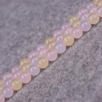 Perles de pierre gemme unique, Pierre naturelle, Rond, DIY & normes différentes pour le choix, plus de couleurs à choisir Environ 38-39 cm, Vendu par brin