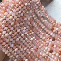 Achat Perlen, Weißer Kirschblüten-Achat, poliert, DIY & verschiedene Größen vorhanden, Länge:ca. 38-40 cm, verkauft von Strang