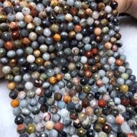 Perles de pierre gemme unique, Oeil d Eagle pierre, poli, DIY, 8mm Environ 38-40 cm, Vendu par brin