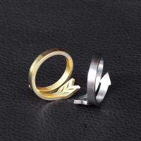 Stainless Steel Finger Ring, 304 Stainless Steel, fashion jewelry & Unisex 17mm 