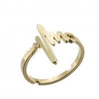 Stainless Steel Finger Ring, 304 Stainless Steel, Vacuum Ion Plating, fashion jewelry & for woman 17mm [