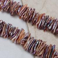 Biwa Cultured Freshwater Pearl Beads, DIY, multi-colored, 7- Approx [