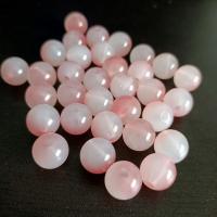 Imitation de pierres précieuses perles acryliques, Acrylique, Rond, DIY, rose, 12mm, Environ Vendu par sac