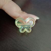 Plating Acrylic Beads, Butterfly, UV plating, DIY Approx [
