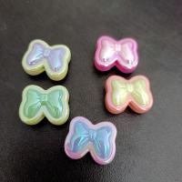 Perles acryliques plaquée, Acrylique, Noeud papillon, DIY, plus de couleurs à choisir Environ Vendu par sac