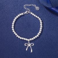 Sterling Silver Bracelets, 925 Sterling Silver, with 1.97inch extender chain, fashion jewelry & for woman Approx 5.9 Inch 